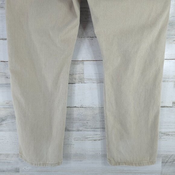 WRANGLER 13MWZTN MEN'S SIZE 40X30 PREWASHED TAN COWBOY CUT ORIGINAL FIT JEANS - Picture 8 of 16